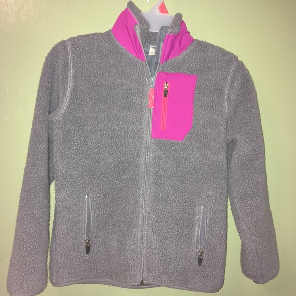 Girls purple and gray jacket - Picture 7 of 7